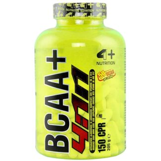 4+ Nutrition Bcaa+ Hardcore 4:1:1 150 cpr. Aminoacidi Ramificati 411 Leucina +