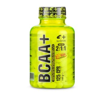 4+ Nutrition Bcaa+ Plus 125 tabs Aminoacidi Ramificati qualità Ajinomoto®