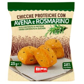 BPR NUTRITION CHICCHE PROTEICHE - AVENA E ROSMARINO - conf da 25 g