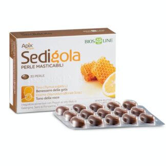 Bios Line Apix Propoli Sedigola 30 Perle Masticabili