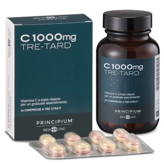 Bios Line Principium Vitamina C1000 mg Tre-Tard 24 cpr