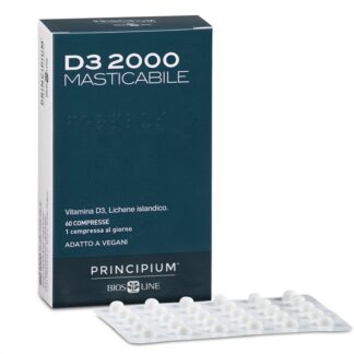 Bios Line Principium Vitamina d3 2000 masticabile 60 compresse