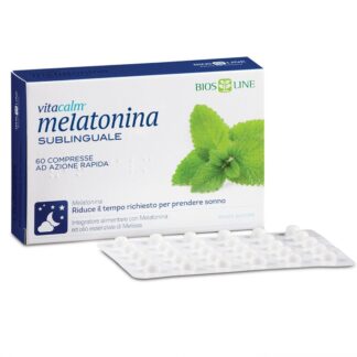 Bios Line Vitacalm Melatonina sublinguale 60 cpr