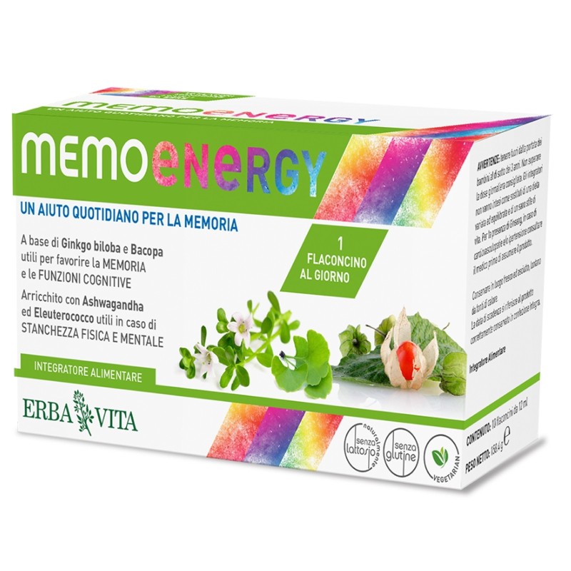 ERBA VITA MEMO ENERGY 10 flaconcini