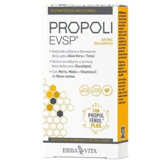 Erba Vita Propoli Evsp - 30 cpr masticabili