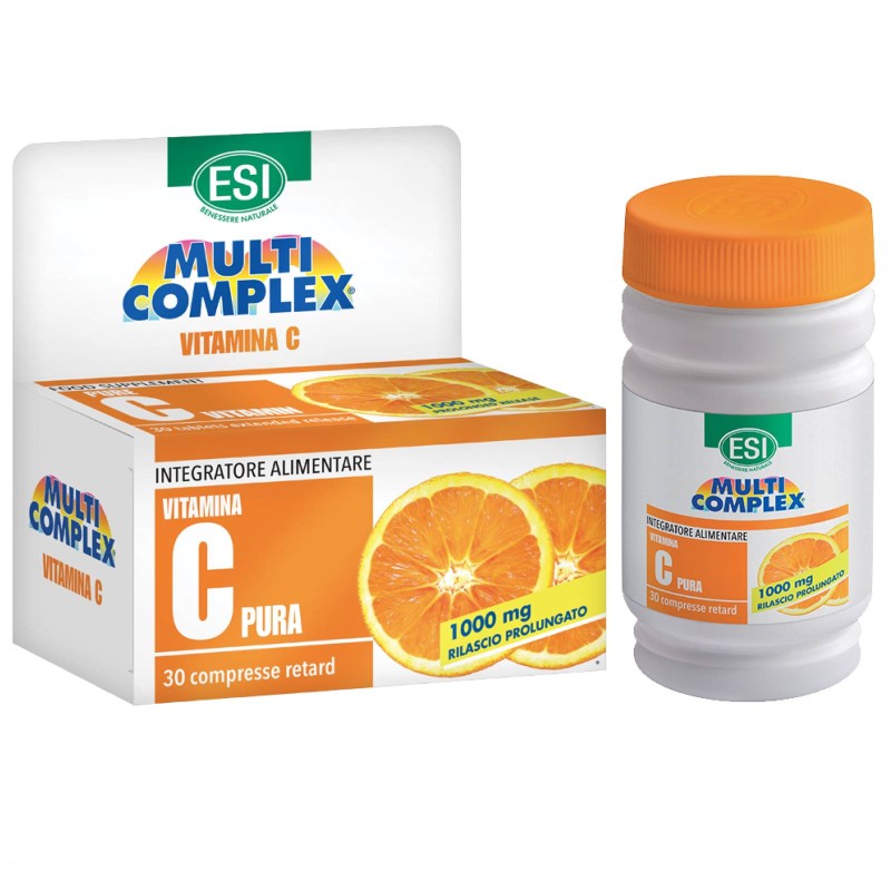 Esi Multi Complex Vitamina C Pura Retard - 30 cpr