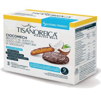 GIANLUCA MECH CIOCOMECH COCCO GLYCEMIC FRIENDLY (9 BISCOTTI DA 13 gr)
