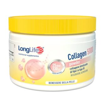 LONG LIFE COLLAGEN 5000 POWDER - 130 gr