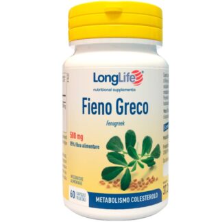 LONG LIFE FIENO GRECO - 60 caps vegetali