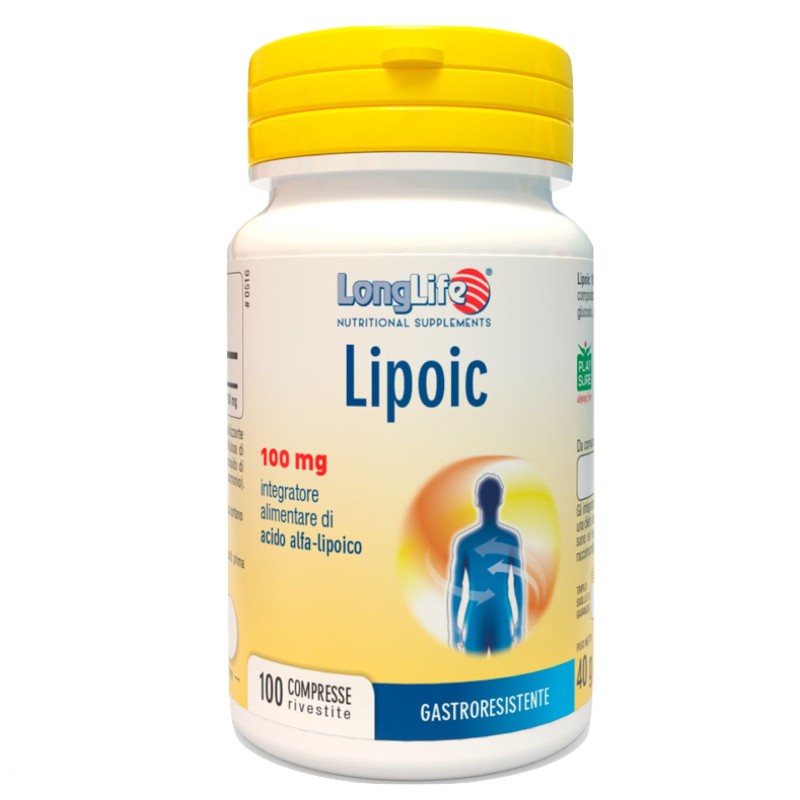 LONG LIFE LIPOIC 100 - 100 cpr