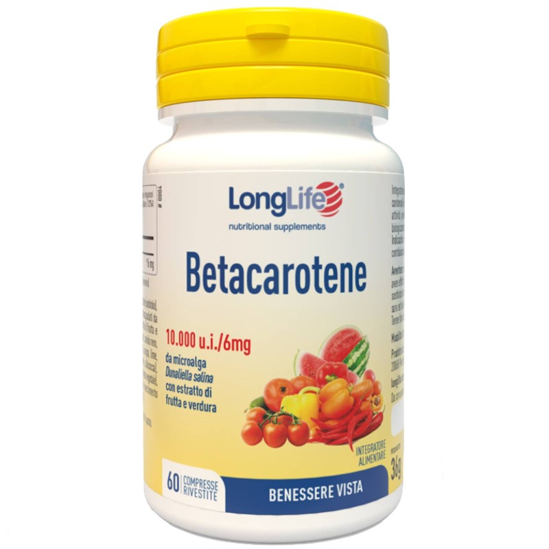 Long Life Betacarotene - 60 cpr