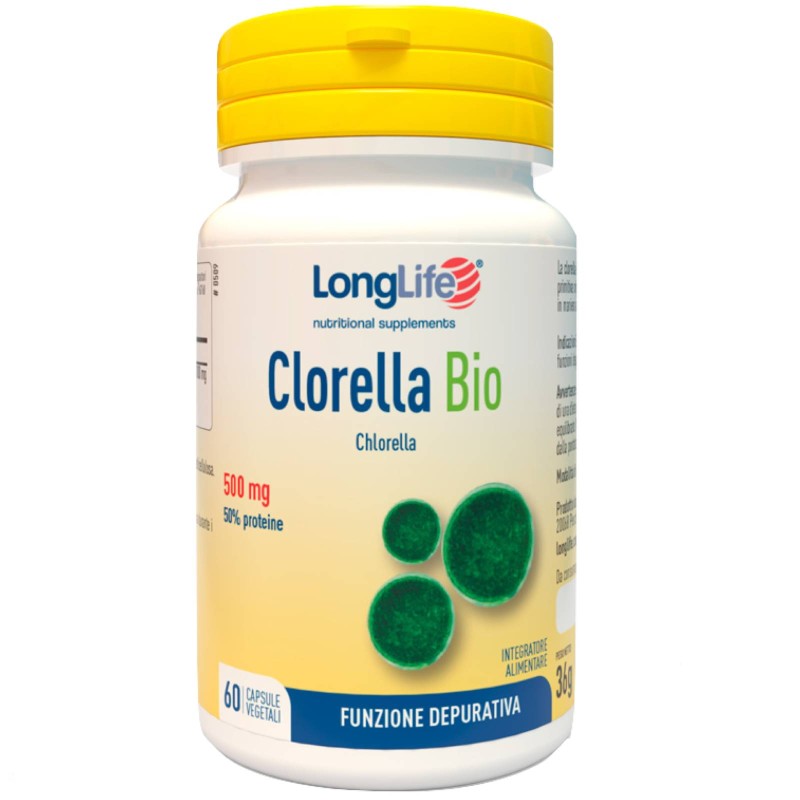 Long Life Clorella Bio - 60 caps