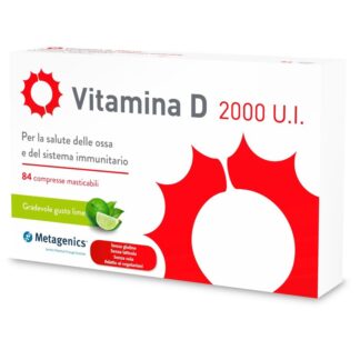 Metagenics Vitamina D 2000 U.I. - 84 cpr masticabili