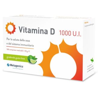 Metagenics Vitamina d 1000 U.I. - 168 cpr masticabili