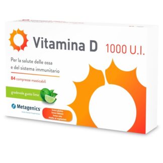Metagenics Vitamina d 1000 U.I. - 84 cpr masticabili