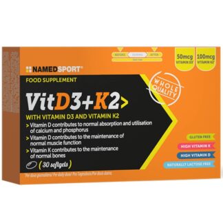 NAMED SPORT VIT D3+K2 - 30 softgel