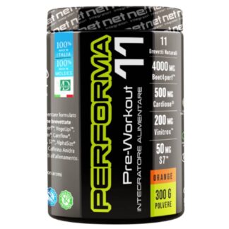 NET INTEGRATORI PERFORMA 11 PREWORKOUT - 300 GR