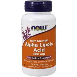 NOW FOODS ALPHA LIPOIC ACID 600 mg - 60 caps