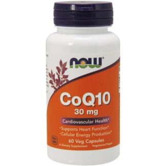NOW FOODS COQ10 30 mg - 60 caps