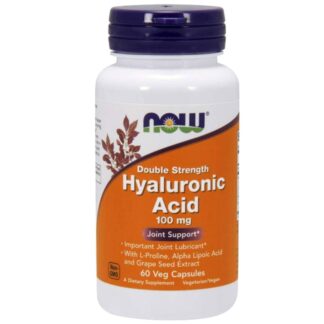 NOW FOODS HYALURONIC ACID 100 mg - 60 caps