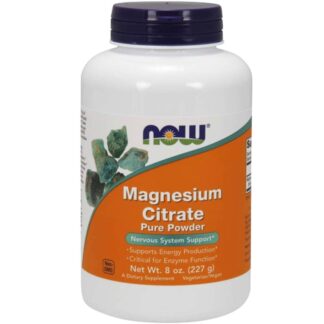 NOW FOODS MAGNESIUM CITRATE POWDER - 227 gr