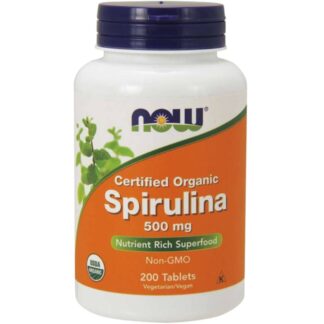 NOW FOODS SPIRULINA 500 mg - 200 tabs