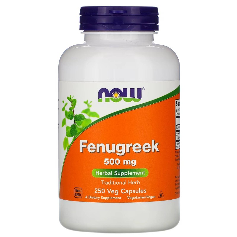 Now Foods Fenugreek - 250 caps