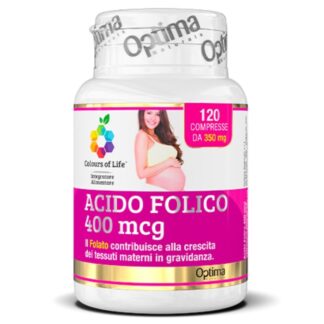 OPTIMA ACIDO FOLICO 400 MCG 120 cpr