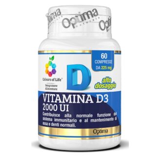OPTIMA VITAMINA D3 2000 U.I 60 cpr