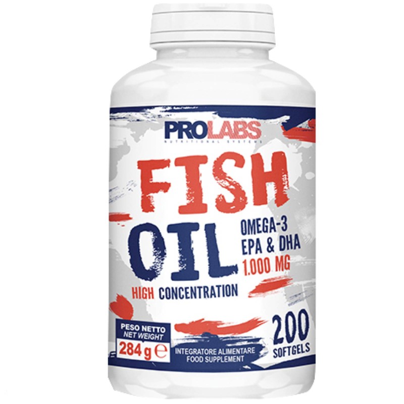 PROLABS FISH OIL OMEGA 3 - 200 softgels