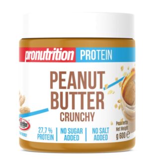 PRONUTRITION BURRO DI ARACHIDI CRUNCHY - 600 gr