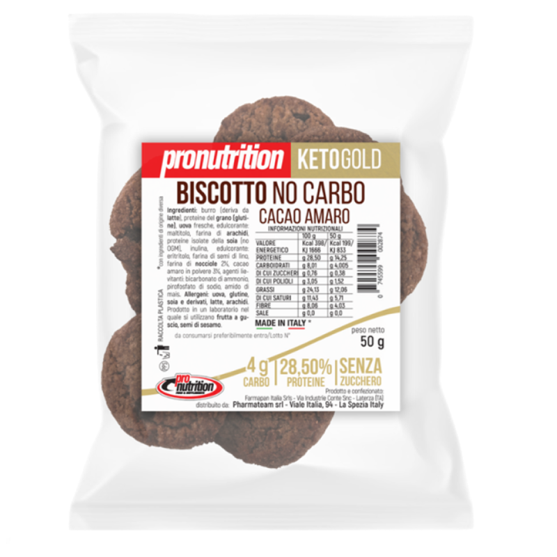 PRONUTRITION Biscotto KETO NOCARBO 50 gr