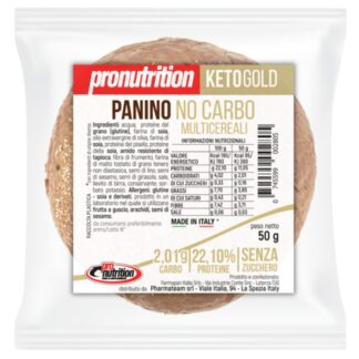 PRONUTRITION Panino KETO NOCARBO MULTICEREALI 50 gr