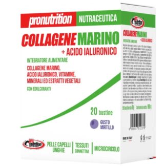 Pronutrition Collagene Marino + Acido Ialuronico - 20 bustine da 8 gr