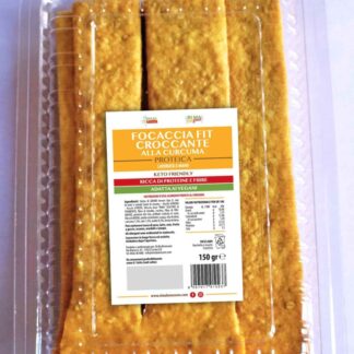 Ri.ma Benessere Focaccia FIT Croccante alla Curcuma - 150 gr