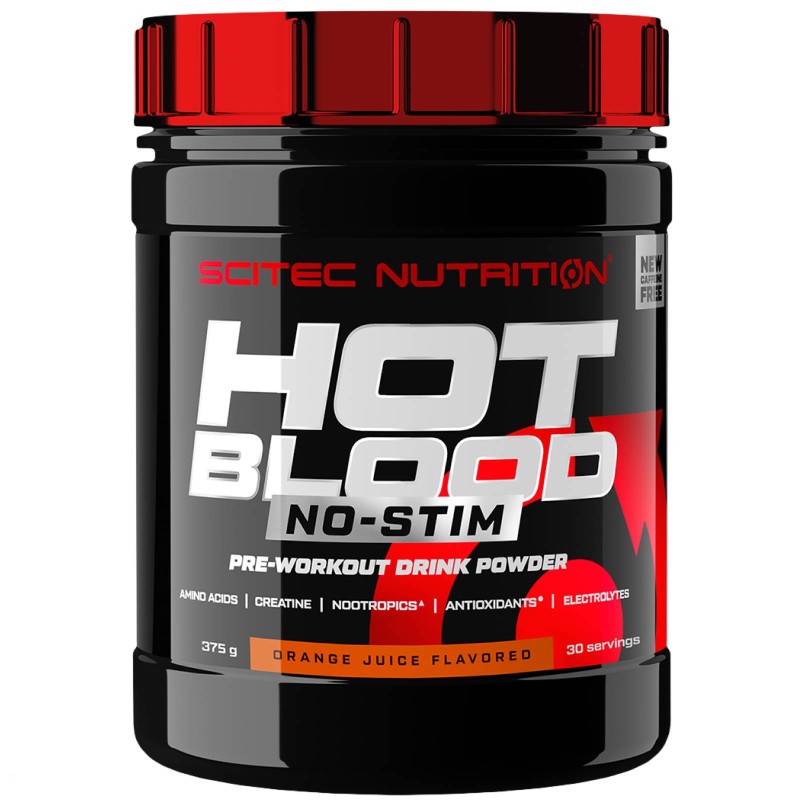 SCITEC NUTRITION HOT BLOOD NO-STIM - 375 gr