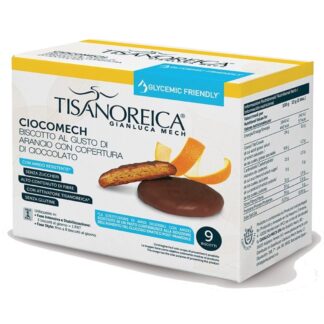 TISANOREICA CIOCOMECH ARANCIA GLYCEMIC FRIENDLY (9 BISCOTTI DA 13 gr)