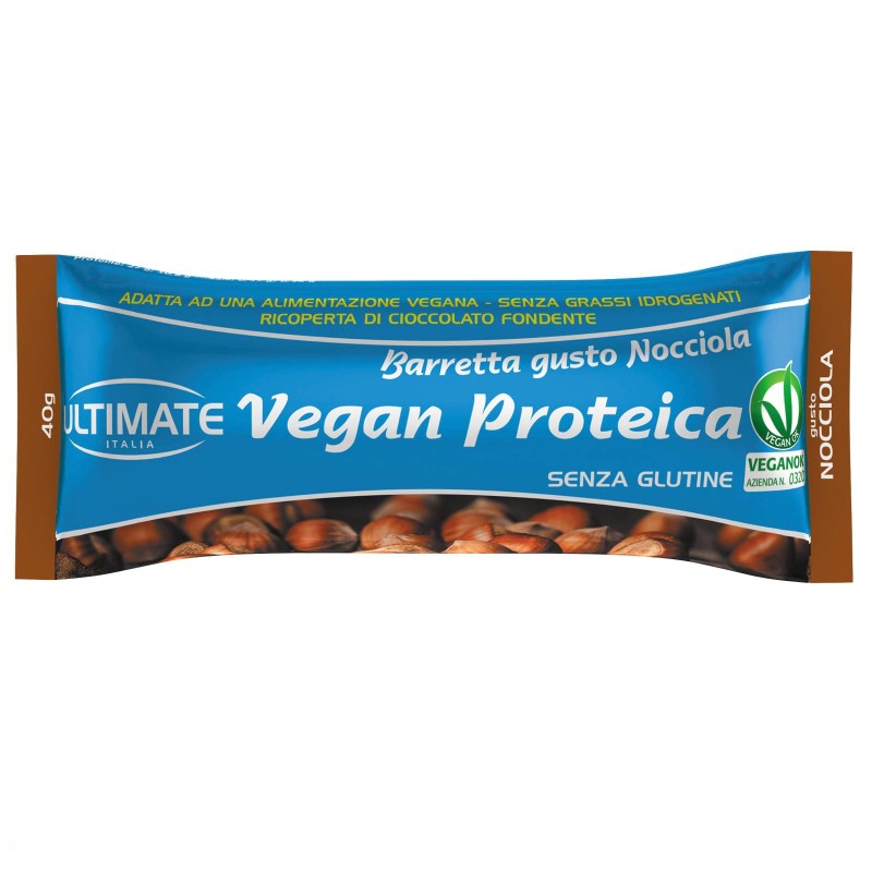Ultimate Italia Barretta Vegan Proteica - 1 barretta da 40 gr