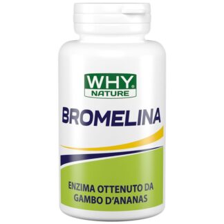 Why Nature Bromelina - 60 cpr