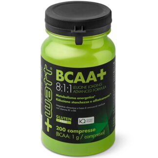 Aminocidi Ramificati +WATT BCAA+ 8:1:1 Leucine Loading Advanced Formula 200 cpr.