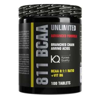 ANDERSON 811 Bcaa unlimited 100 compresse  Aminoacidi Ramificati 8:1:1 + Leucina