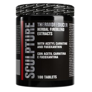 ANDERSON Sculpture Termogenico dimagrante 100 bruciagrassi con carnitina fucus