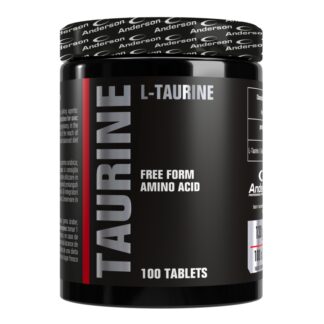 Anderson Taurine 100 cpr Integratore di 100% Pura L- Taurina
