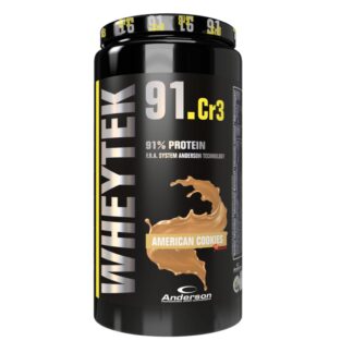 ANDERSON Whey Tek 91 Proteine Siero del Latte 800 gr. con Creatina e Vitamine