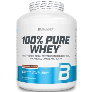 BIOTECH USA 100% Pure Whey 2270 gr Proteine del Siero del Latte Senza Glutine