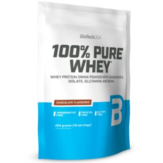 Biotech 100% Pure Whey 454 gr Proteine del Siero del Latte Senza Glutine