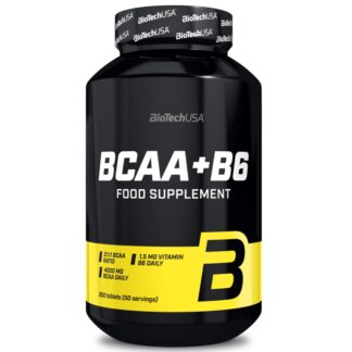 Biotech Bcaa + b6  200 cpr. Aminoacidi Ramificati 2:1:1 da 1 gr. + Vitamina B6