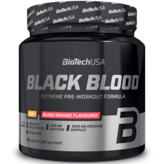 Biotech Black Blood NOX+ 330 gr  Arginina Beta Alanina Citrullina Creatina AAKG