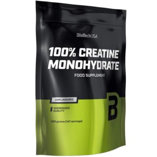 Biotech Creatine Monohydrate 500 gr. Pura Creatina Micronizzata in Polvere