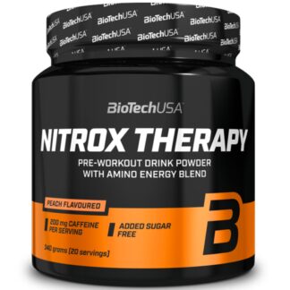 Biotech Nitrox Therapy 340 gr Pre Workout con Arginina Beta Alanina Citrullina